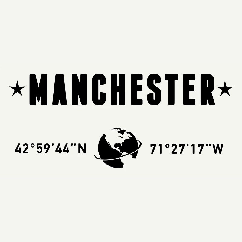 Manchester, Royaume-Uni, coordonnées Planète Terre