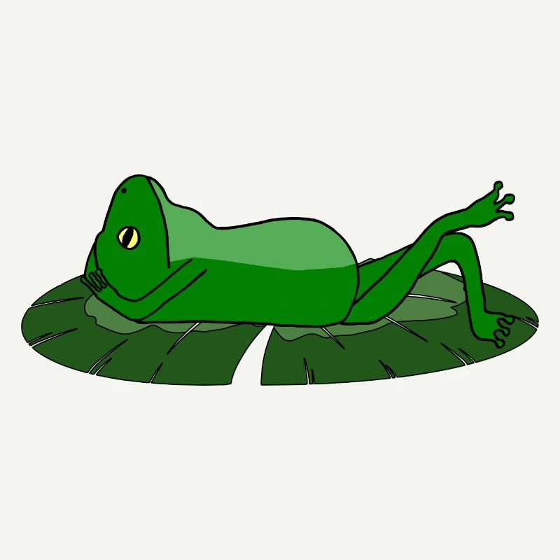 Frog Toad Chill Toad