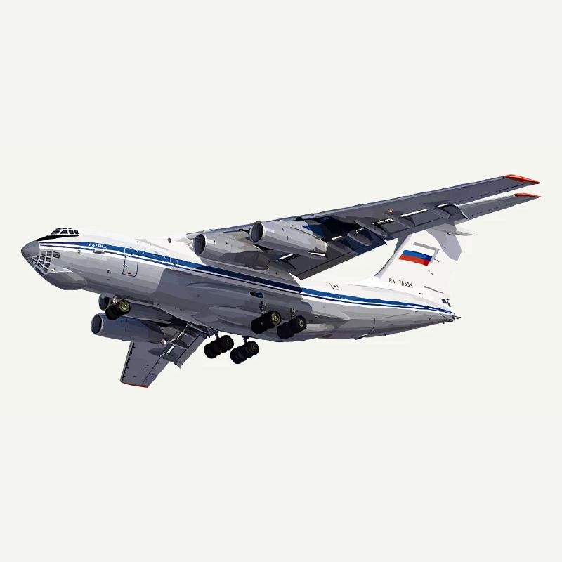 Cargo plane IL-76