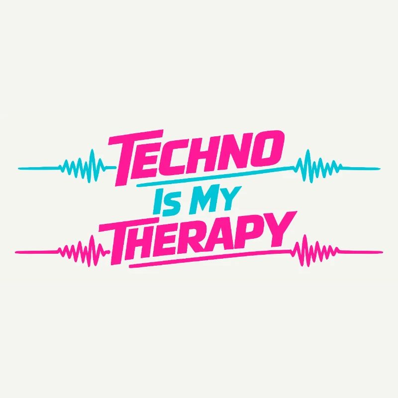 Techno Therapy Neon Wave