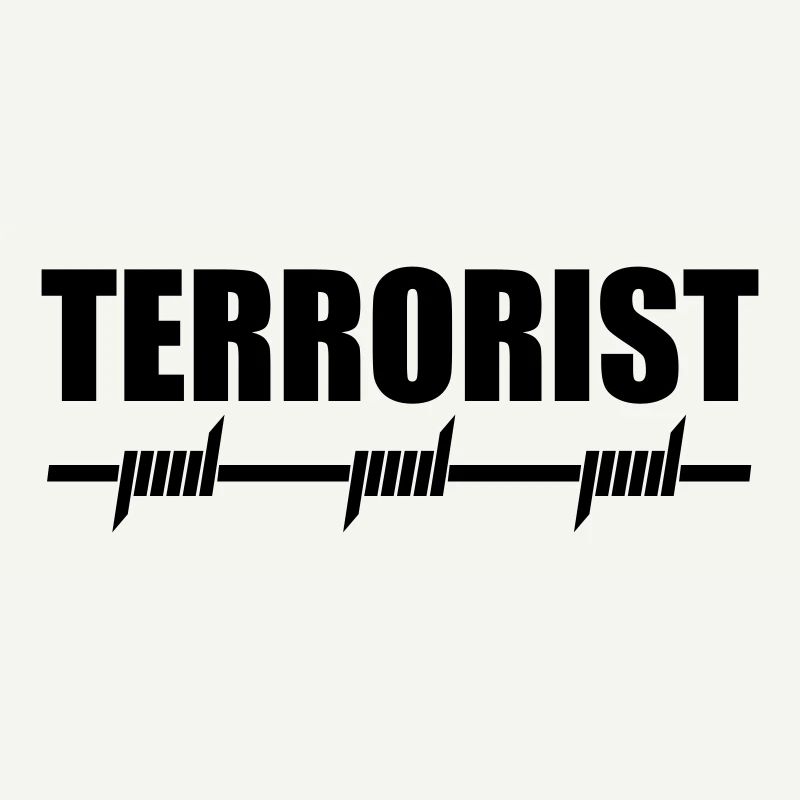 Terrorist | Terror | Stacheldraht