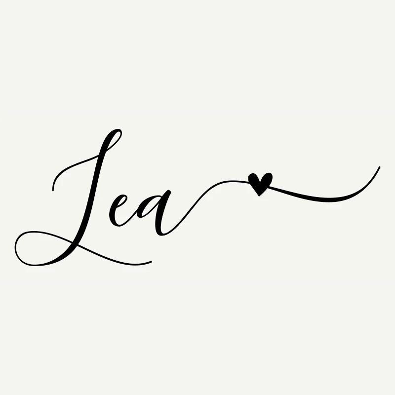 Lea Prénom Décoratif