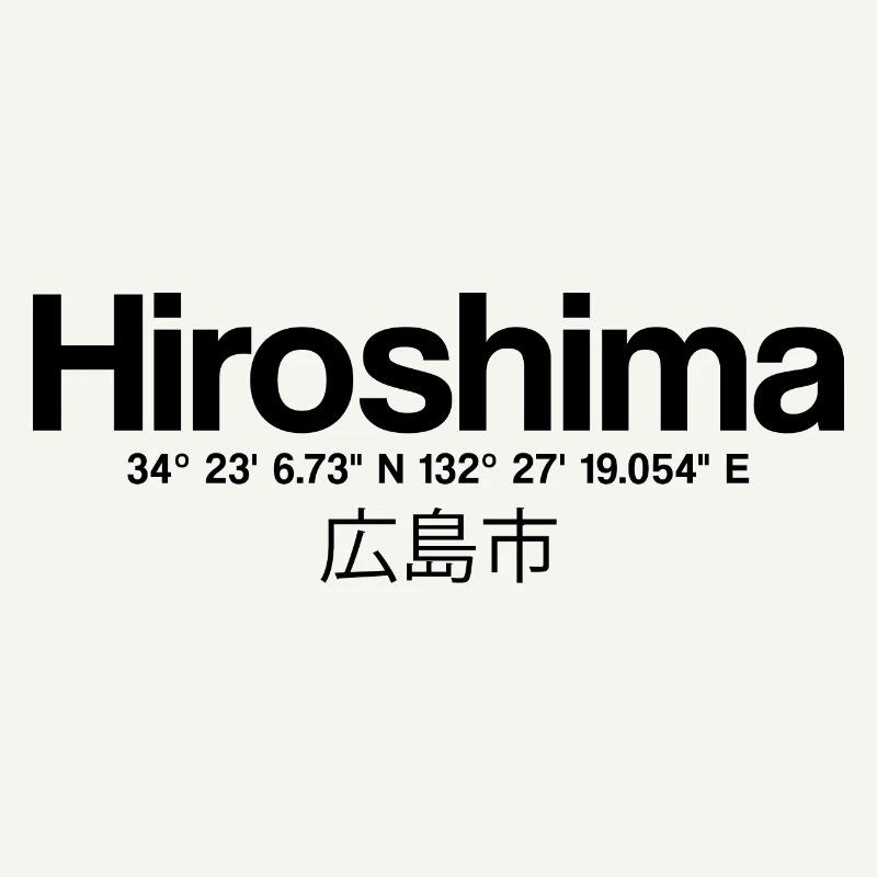 Hiroshima Japan Coordinates