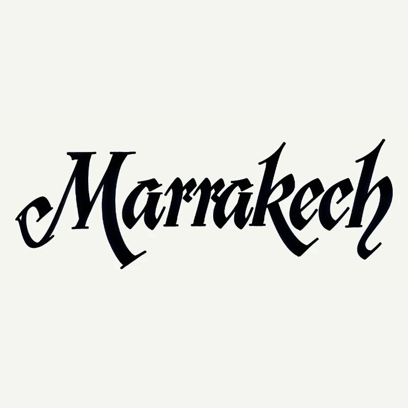 Marrakech Red City Wall Pattern