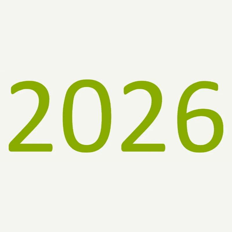 Conception de gabarit pour l’anniversaire vert 2026