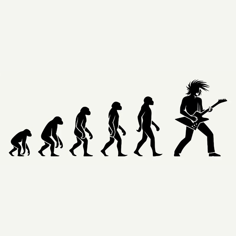 Evolution Rock 'n' Roll Gitarrist Design
