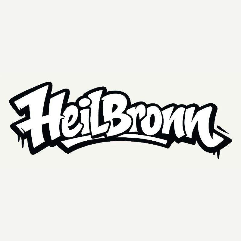 Heilbronn Graffiti Logo Tee
