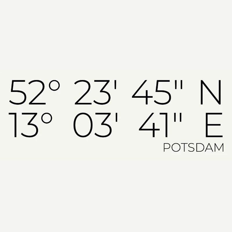 Coordinates Potsdam