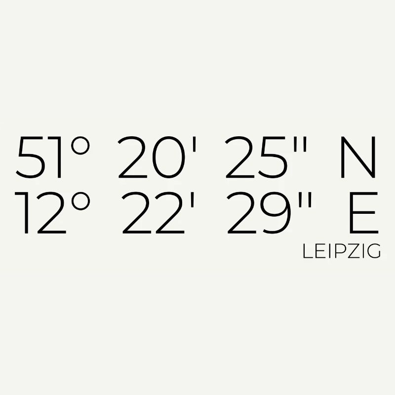 Coordonnées Leipzig