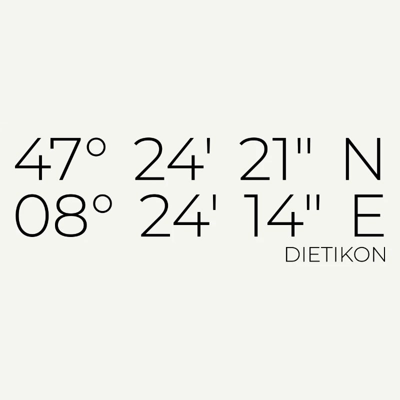 Coordinates Dietikon Zurich