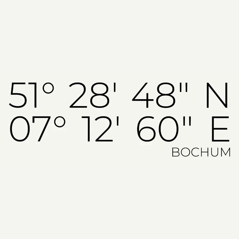 coordinates Bochum