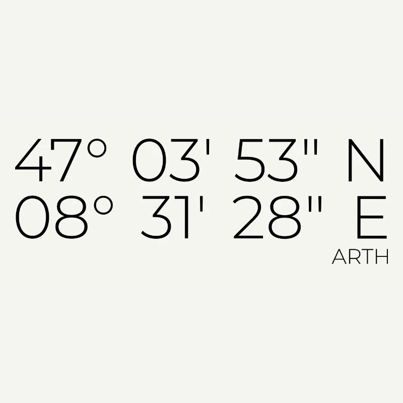 Coordinates Arth Schwyz