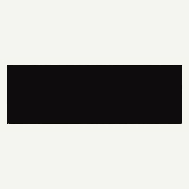 Abstract rectangle in black