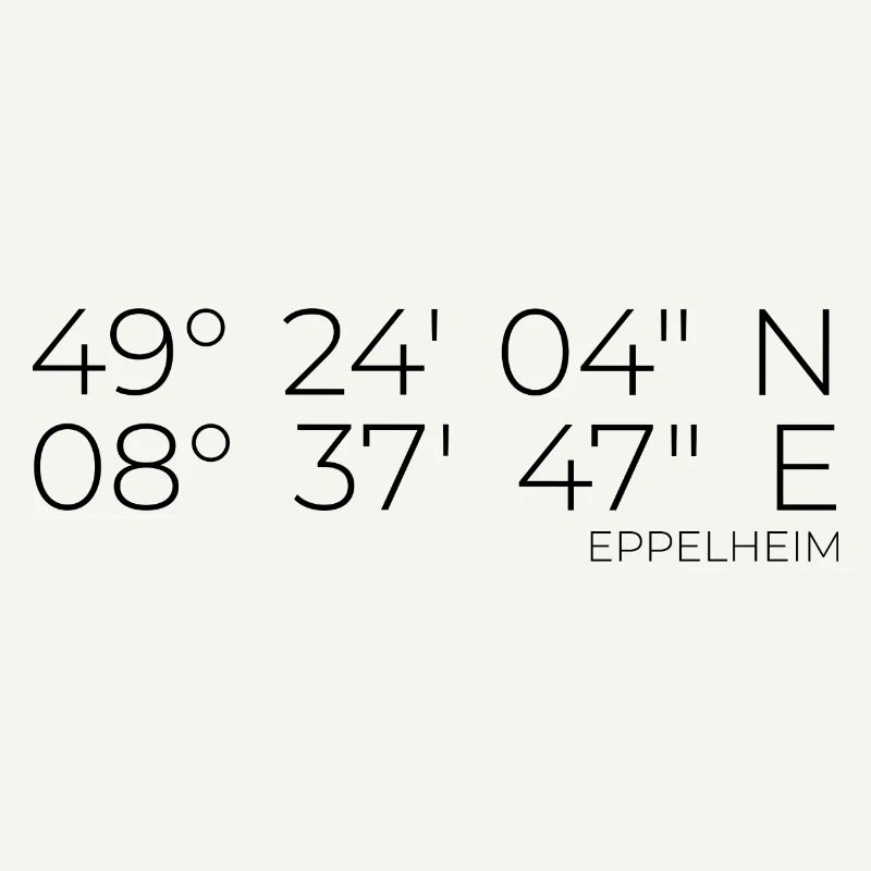 Coordinates Eppelheim