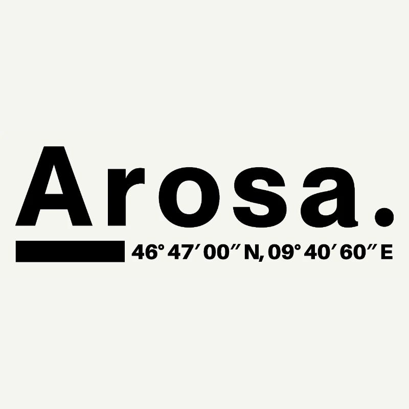 Arosa coordinates Graubünden Aroser Aroserin
