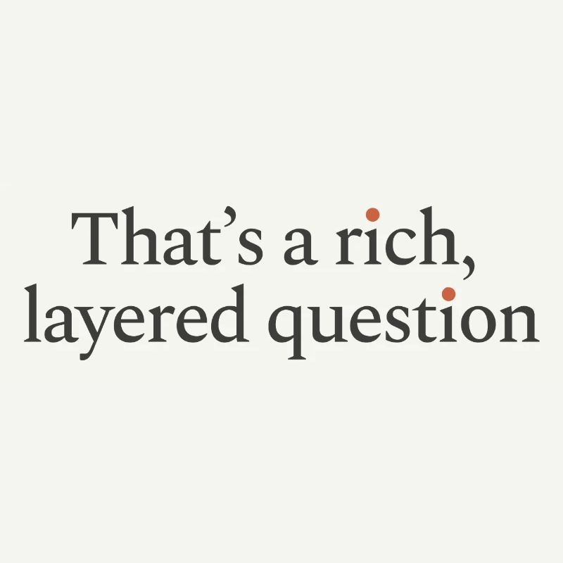 C’est une question riche et complexe
