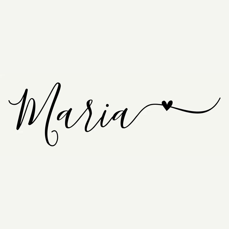 Maria Name First Name Decorative