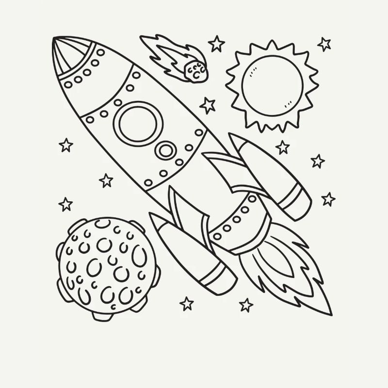 Rocket Space Spaceship