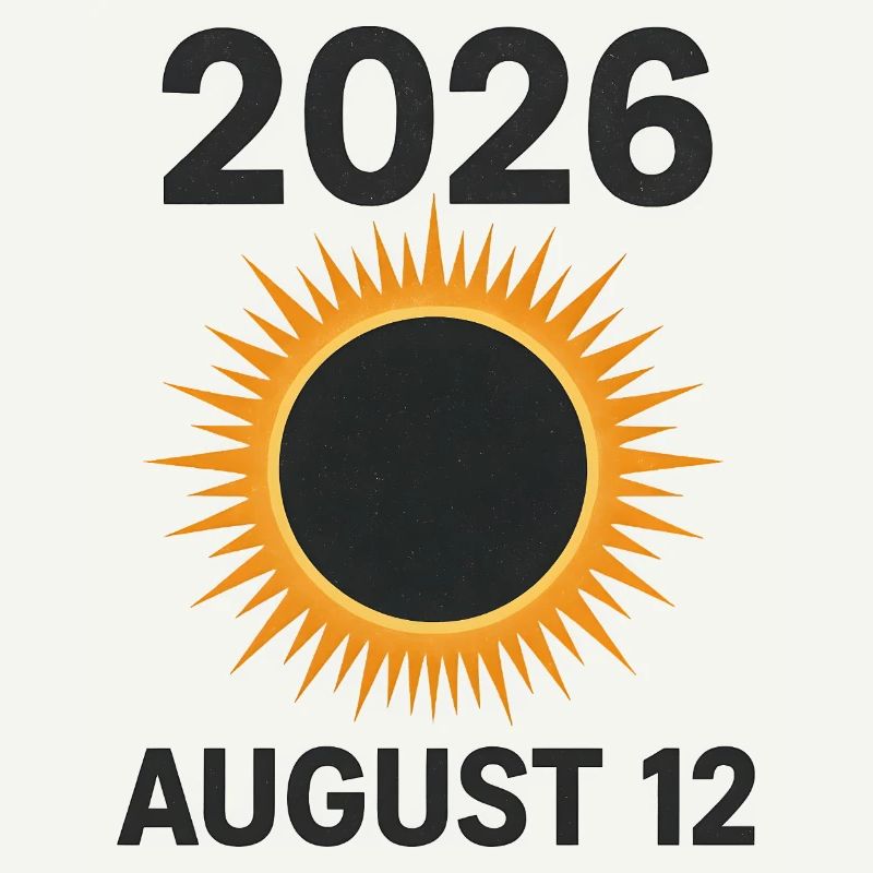 12 août 2026 - éclipse totale de Soleil