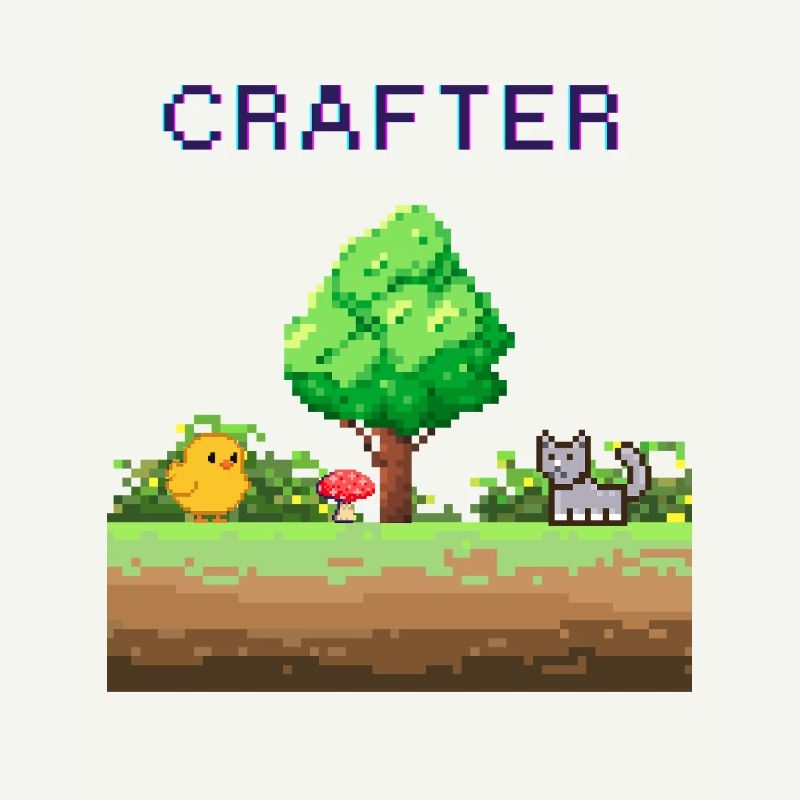 Aventure en forêt de Pixel Crafter