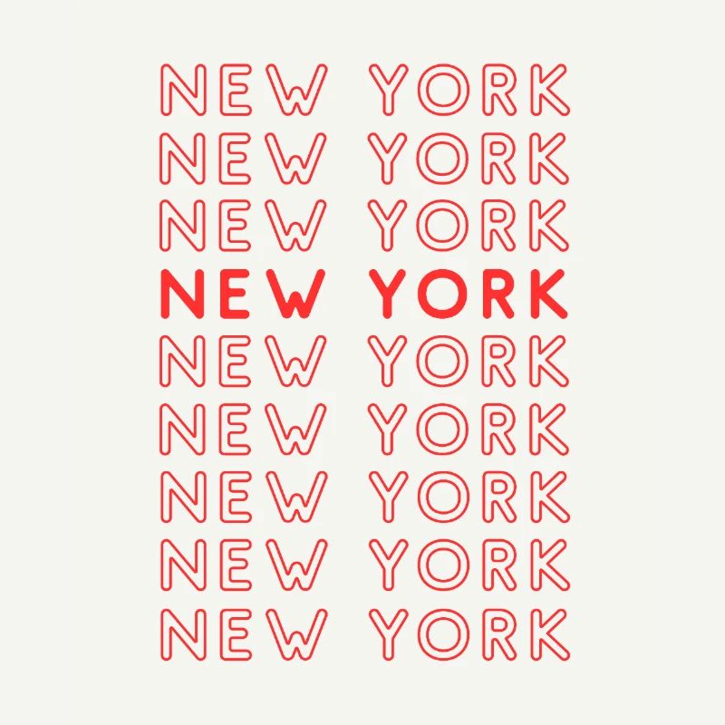 New York Grid Pattern