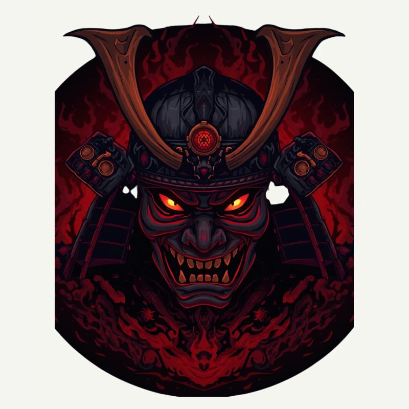 Dämonen-Samourai