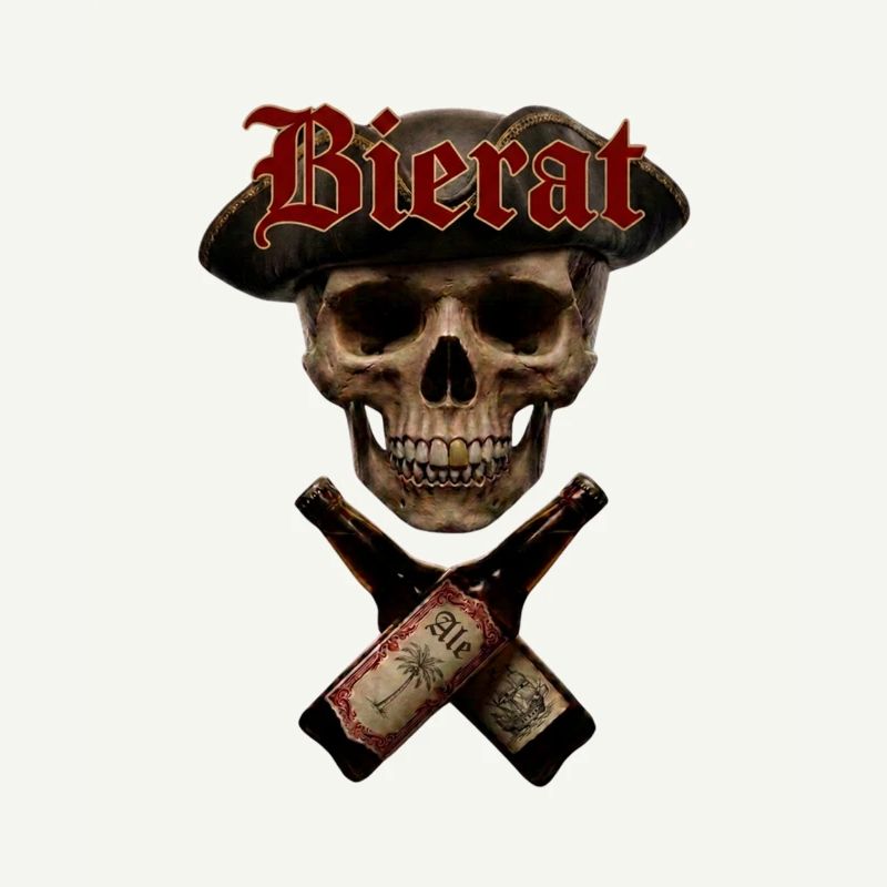 Bouteilles de bière Skull