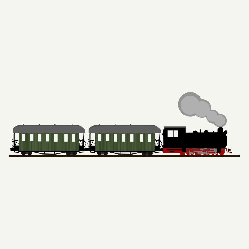 Zug Eisenbahn Dampflok Schmalspurbahn Nostalgie