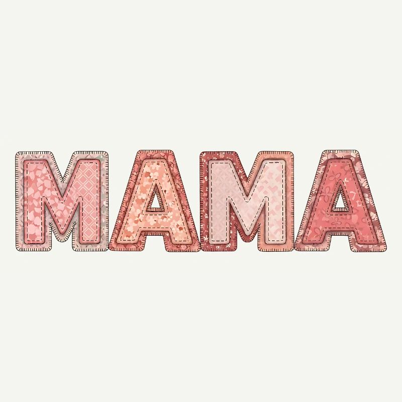 Chemise patchwork de maman pour mamans