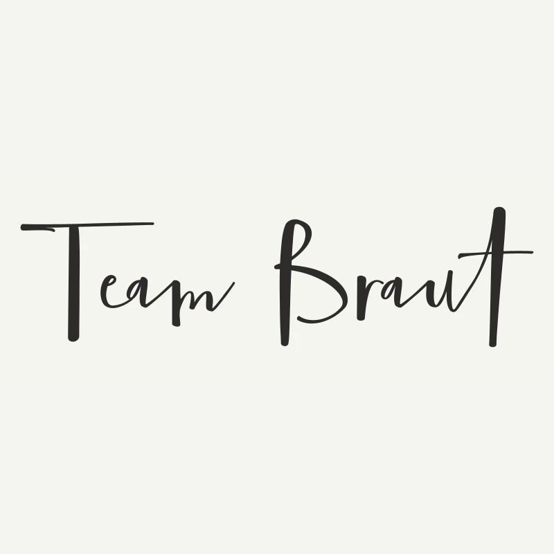 Team Bride – Funny Bachelor Party Text Design