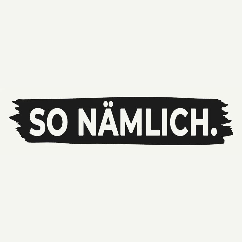 THAT'S HOW IT IS. – Minimalist statement design