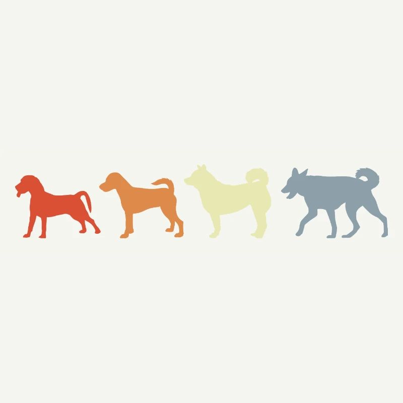 Évolution canine vintage