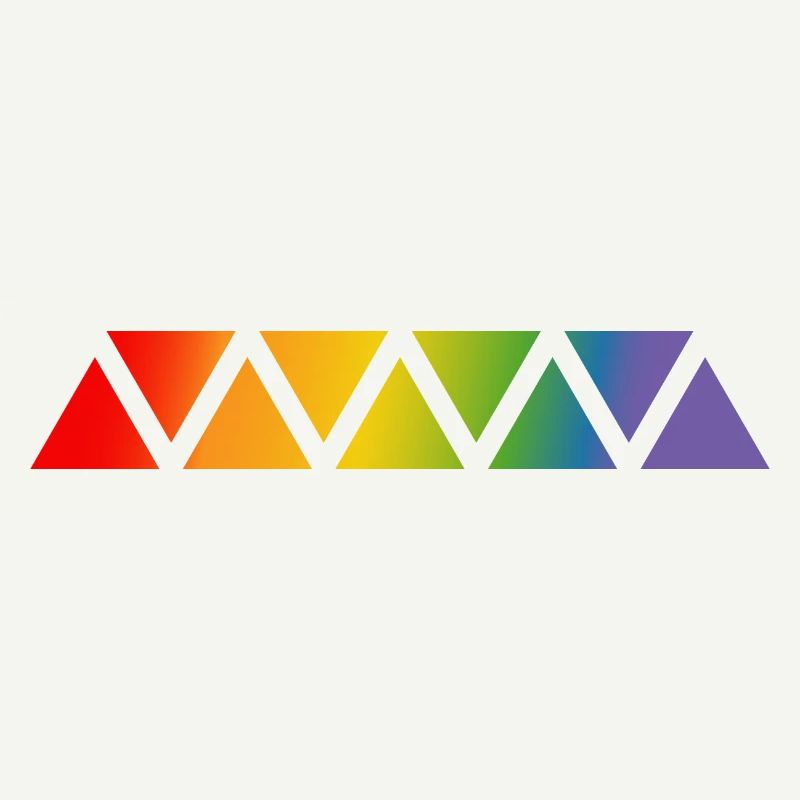 Triangle arc-en-ciel