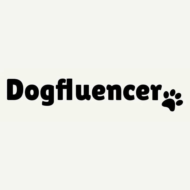 Dogfluencer influencer design gift