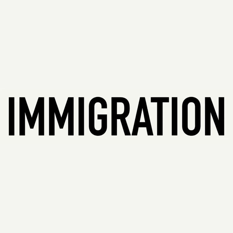 Déclaration de typographie de l’immigration