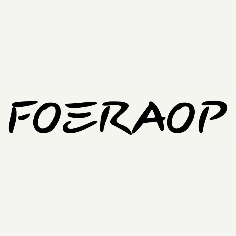 Foeraop - Antwerp dialect