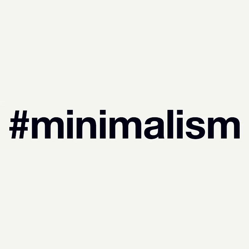 MINIMALISME Minimalisme