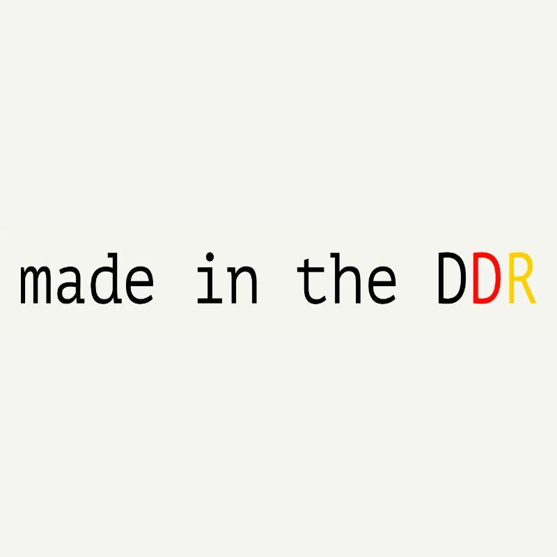 Drôle de dicton, la RDA fabriquée en RDA