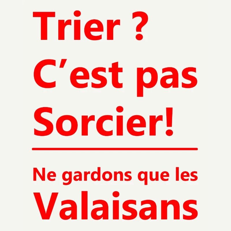 Trier c'est pas sorcier !