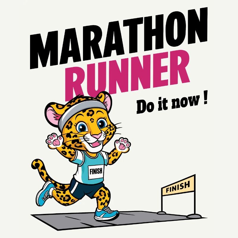 Leopard Marathon Runner