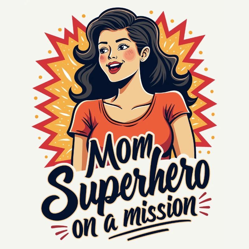 Mutter, Superheldin auf einer Mission !