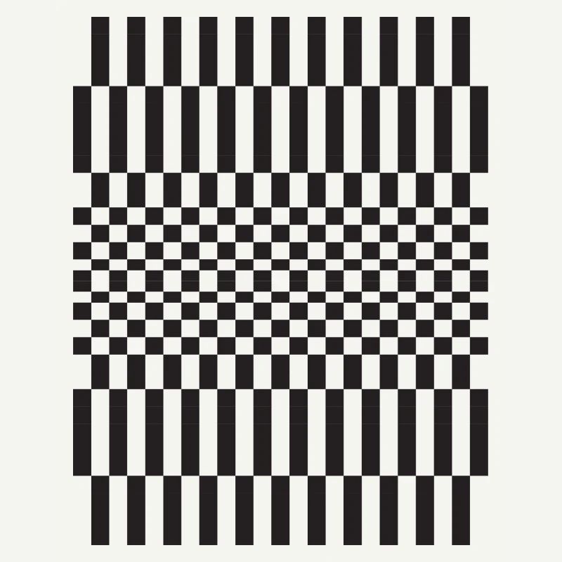Geometric chessboard Grid Pattern