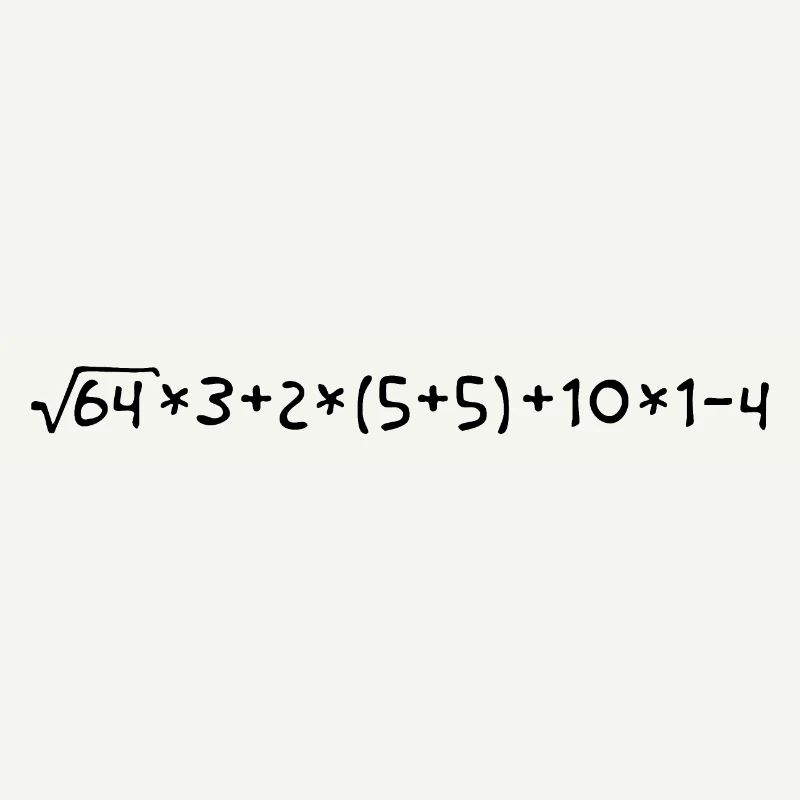50th birthday - a mathematical task...