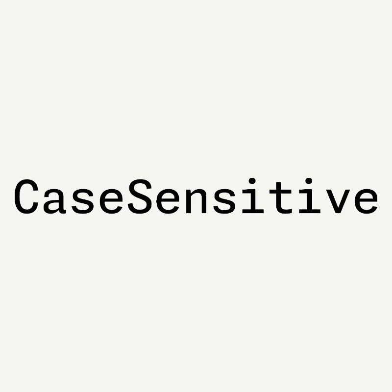 CaseSensitive Developer Humor