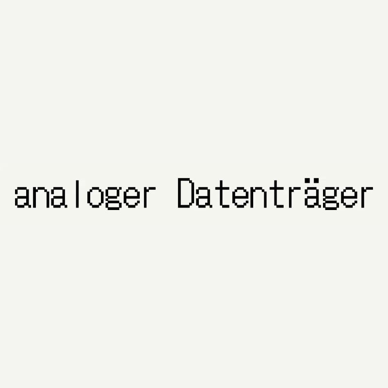 analoger Datenträger