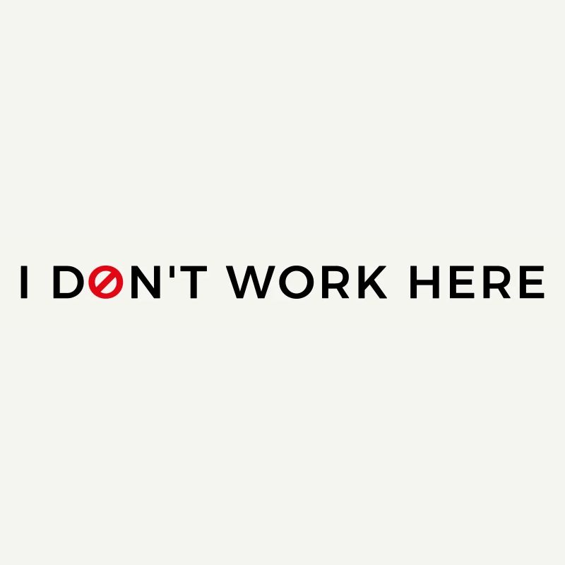 I don't work here.