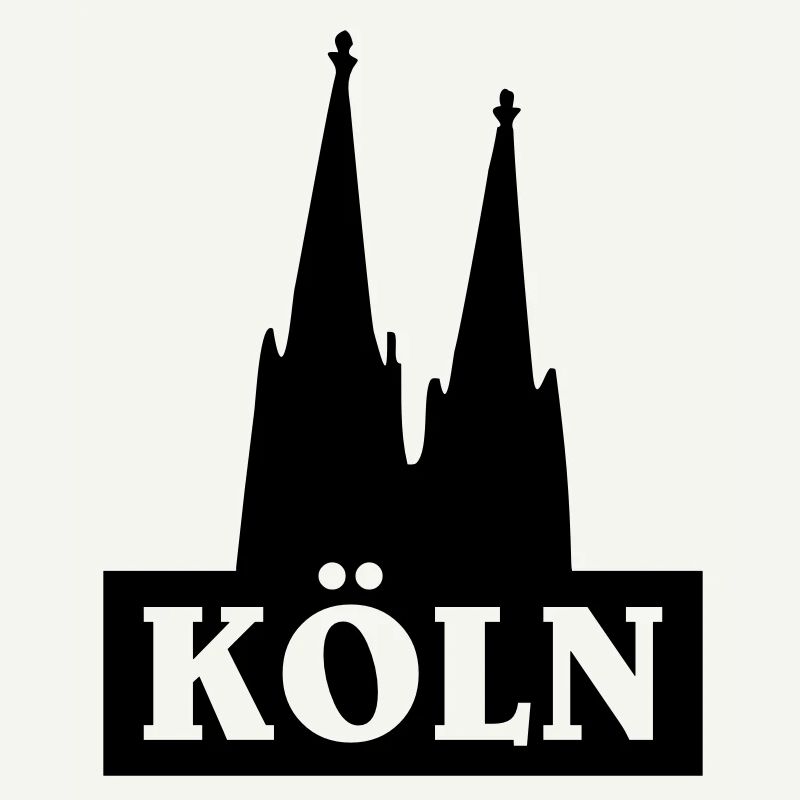 Köln Logo mit dem Kölner Dom