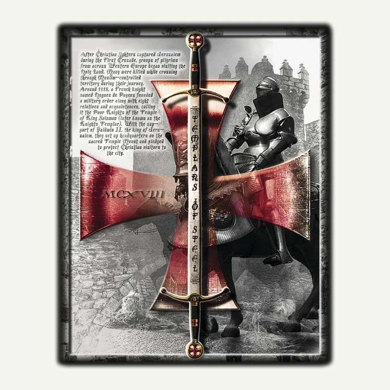 Templer aus Stahl - Der Brief (halbdunkle Version)