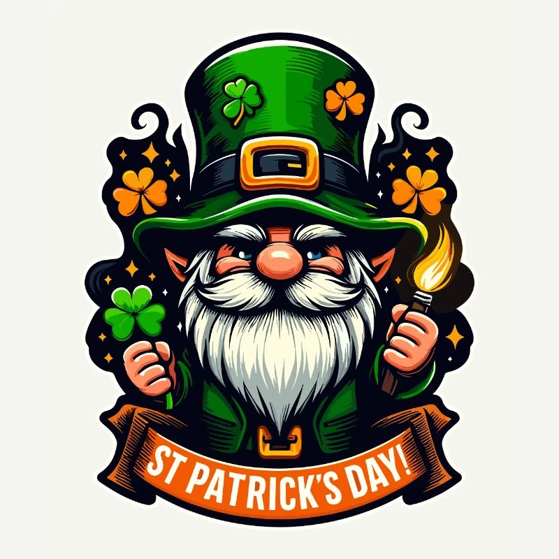 Lucky Gnome – St. Patrick's Day Leprechaun