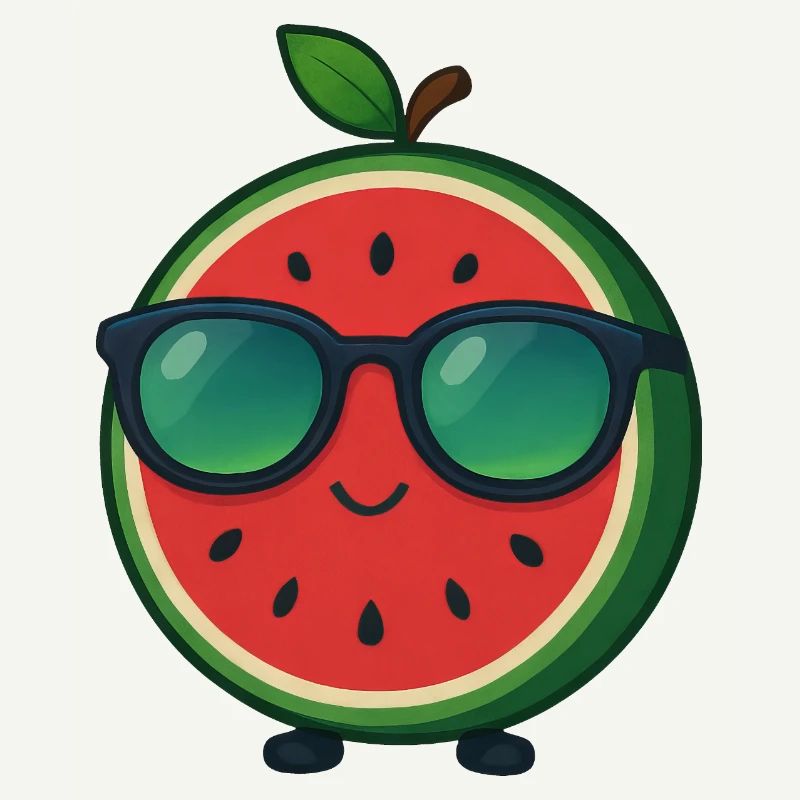 Fruity Watermelon Summer Fun Cool Fruit